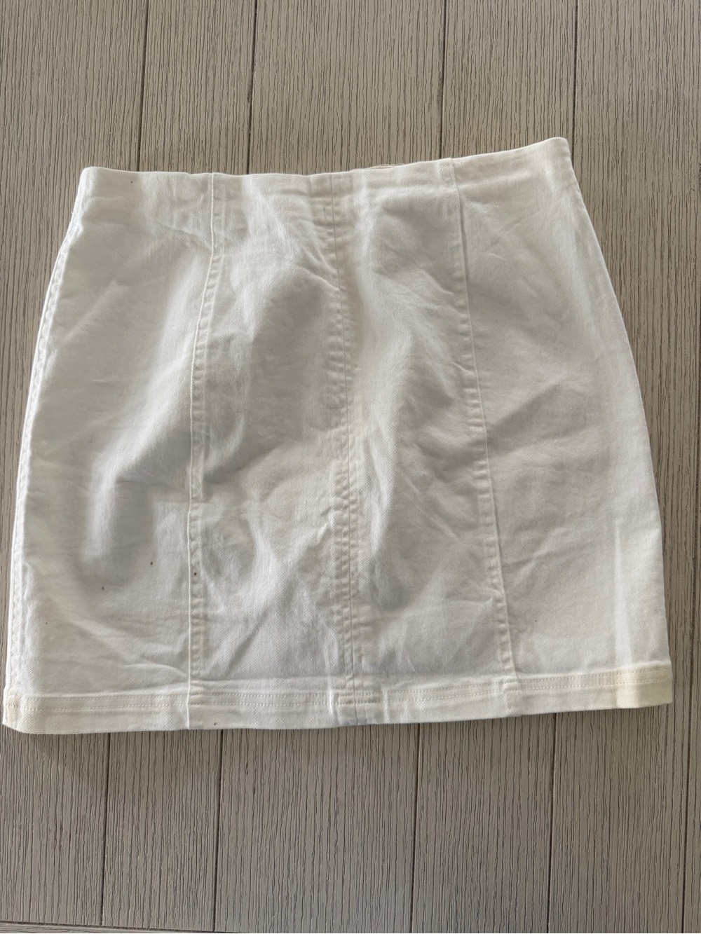 Altar'd State off White Paneled Mini Skirt